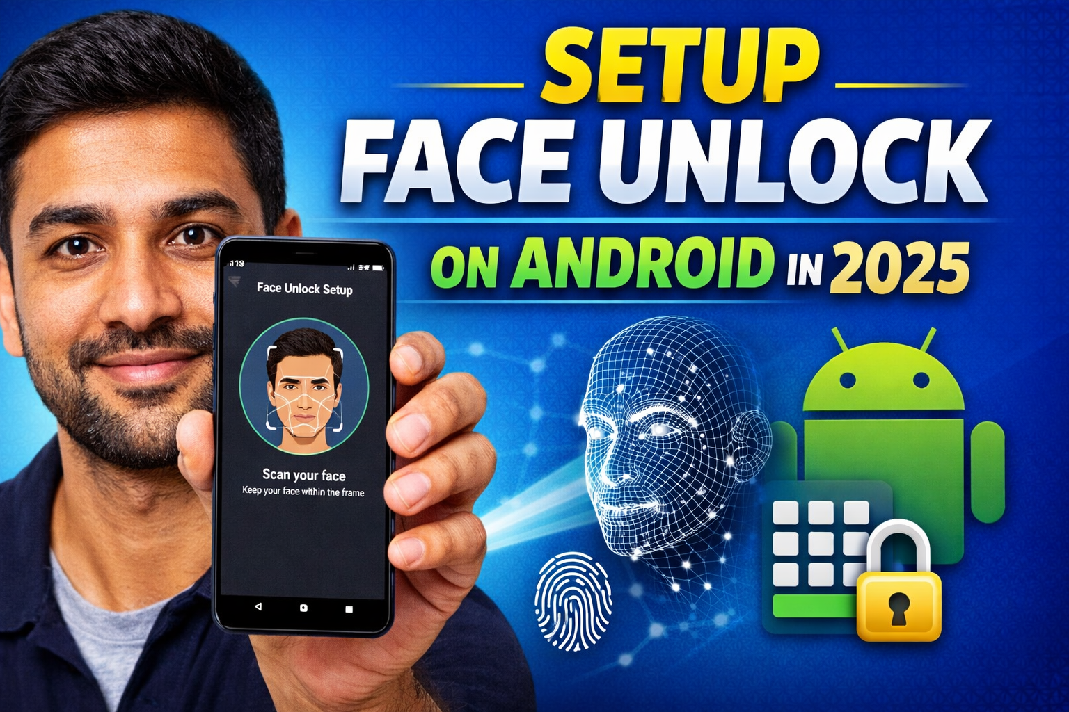 Setting Up Face Unlock on an Android Phone in 2025