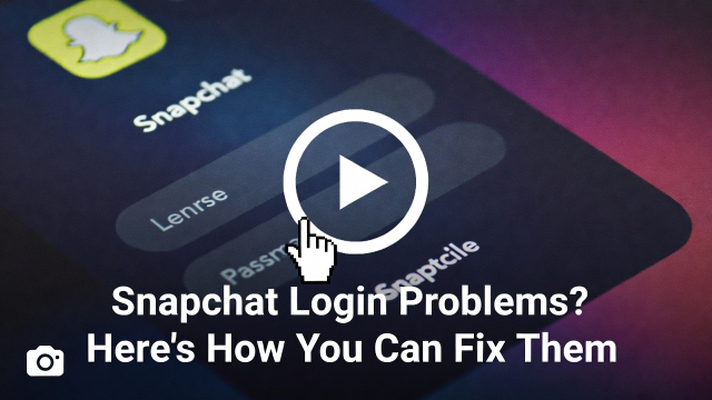 Snapchat Login Problem fix