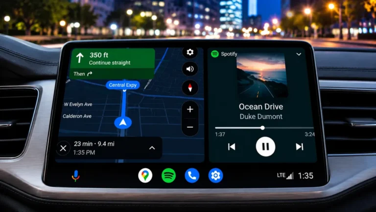 How to Use Android Auto Split Screen