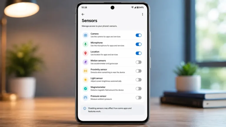 How to Turn Off Android Phone Sensors for Better Privacy