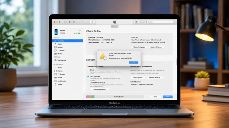 How to Fix iTunes Error 3259