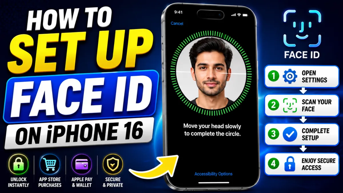 How to Set Up Face ID on iPhone 16: A Simple Step-by-Step Guide
